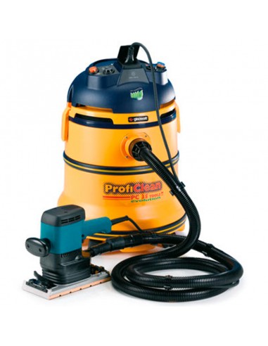 Aspirador profesional para polvo, líquido 1400 W y 290 m³/h